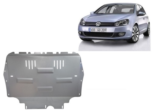 Hliníkový kryt motoru Volkswagen Golf (2008-2012)