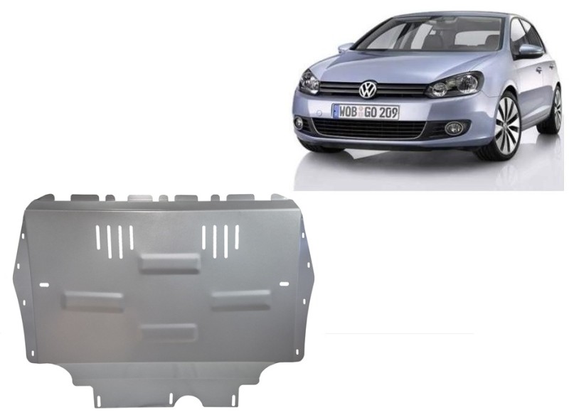 Hliníkový kryt motoru Volkswagen Golf (2008-2012)