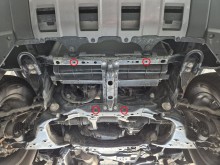 Ocelový kryt chladiče Toyota Land Cruiser 250 (2024-2026)