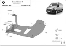 Ocelový kryt katalyzátoru Renault Master 3 (2022-2026)