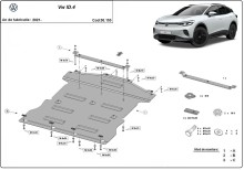 Ocelový kryt motoru Volkswagen ID 4 - elektrický (2021-2026)