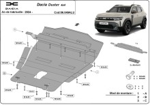 Hliníkový kryt motoru Dacia Duster (2024-2026)
