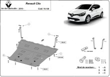 Ocelový kryt motoru Renault Clio 5 (2019-2025)