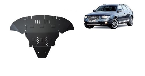 Ocelový kryt motoru Audi A6 Allroad 2 - s boky (2005-2011)