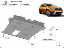 Ocelový kryt motoru Dacia Duster (2018-2024)