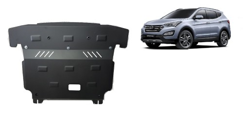 Ocelový kryt motoru Hyundai Santa Fe (2012-2018)