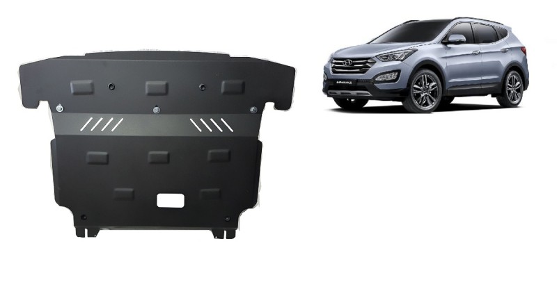 Ocelový kryt motoru Hyundai Santa Fe (2012-2018)