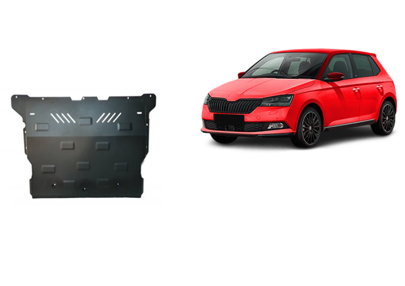 Ocelový kryt motoru Skoda Fabia (2021-2026)