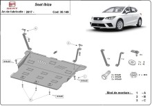 Ocelový kryt motoru Seat Ibiza (2017-2026)