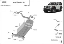 Stalowa Osłona pod silnik Jeep Wrangler - JL (2017-2026)