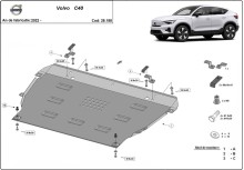 Ocelový kryt motoru Volvo C40 (2022-2026)