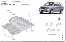 Ocelový kryt motoru Chevrolet Aveo (2004-2008)
