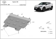 Hliníkový kryt motoru Toyota C-HR (2023-2026)