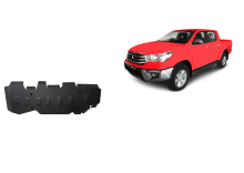 Ocelový kryt palivové nádrže Toyota Hilux Invincible (2021-2026)