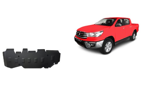 Ocelový kryt palivové nádrže Toyota Hilux Invincible (2021-2026)