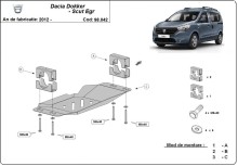 Ocelový kryt systému Start-Go EGR Dacia Dokker (2012-2021)