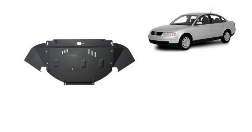 Ocelový kryt motoru VW Passat B5 (1997-2000)