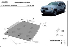 Ocelový kryt převodovky Jeep Grand Cherokee (2004-2010)