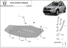 Ocelový kryt palivové nádrže Dacia Sandero II (2012-2020)