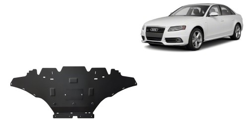 Ocelový kryt motoru Audi A4 B8 All Road, benzin (2008-2014)