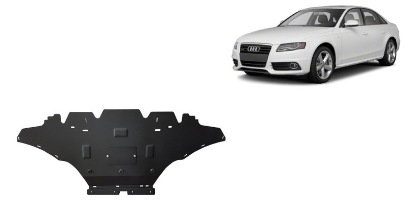 Ocelový kryt motoru Audi A4 B8 All Road, benzin (2008-2014)