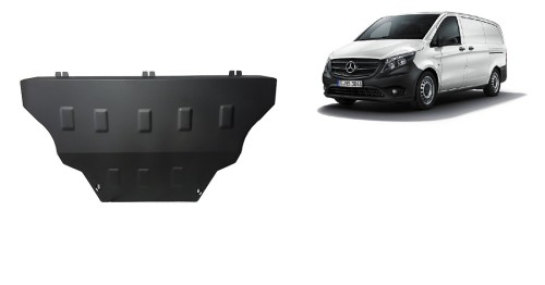 Ocelový kryt motoru Mercedes V-Classe W447, 4x2, 1.6 D (2014-2026)