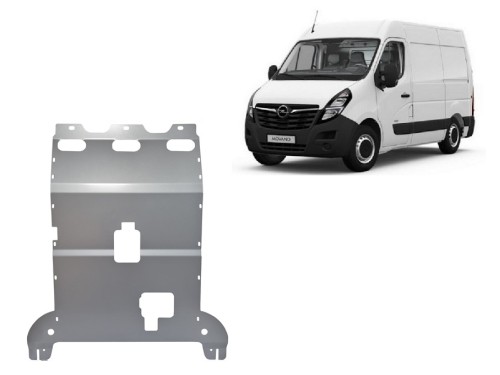 Hliníkový kryt motoru Opel Vauxhall Movano (2022-2026)