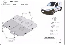 Stalowa Osłona pod silnik Opel Combo C (2000-2010)