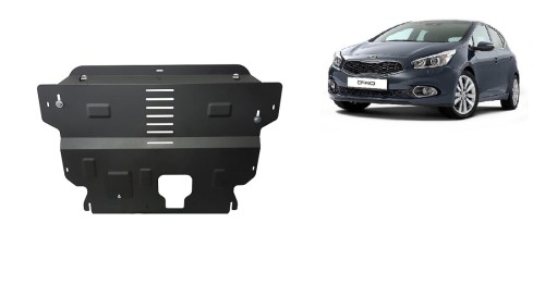 Ocelový kryt motoru Kia Ceed (2011-2014)