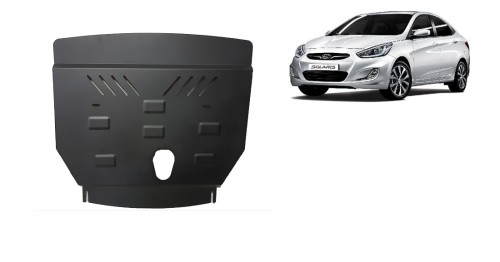 Ocelový kryt motoru Hyundai Solaris (2010-2018)