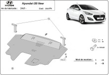 Ocelový kryt motoru Hyundai I30 (2015-2017)