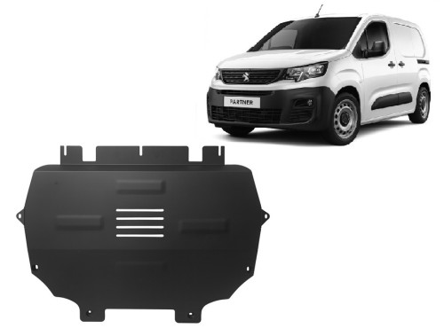 Ocelový kryt motoru Peugeot Partner (2018-2026)