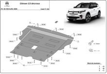 Ocelový kryt motoru Citroen C3 Aircross (2024-2026)