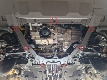 Hliníkový kryt motoru Dacia Bigster (2025-2026)
