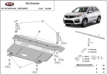 Ocelový kryt motoru Kia Sorento (2012-2020)