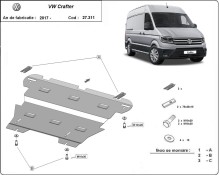 Ocelový kryt motoru Vw Crafter (2017-2026)