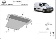 Ocelový kryt motoru Nissan NV250 (2019-2021)