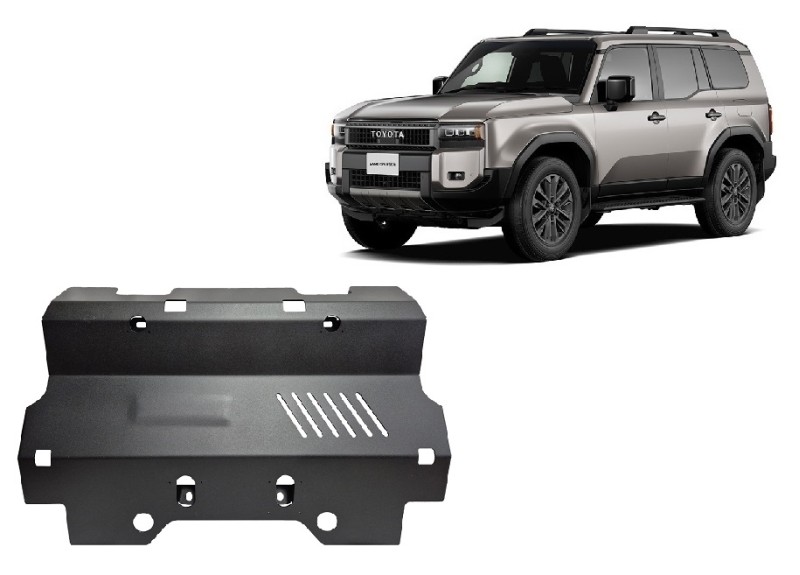 Ocelový kryt chladiče Toyota Land Cruiser 250 (2024-2026)