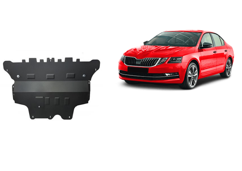 Ocelový kryt motoru Skoda Octavia 3 - Manuální (2013-2019)