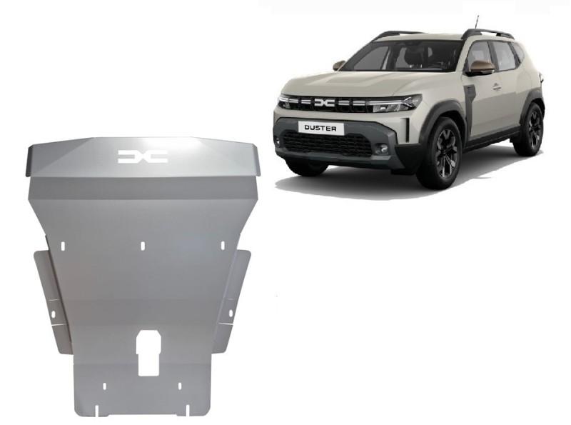 Hliníkový kryt motoru Dacia Duster- 4x2 (2024-2026)