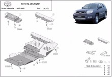 Ocelový kryt motoru Toyota 4Runner (2002-2009)