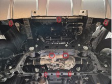 Hliníkový kryt motoru Baic Beijing BJ60 (2022-2026)