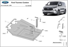 Ocelový kryt AdBlue Ford Tourneo Custom (2023-2026)
