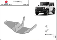 Ocelový kryt diferenciálu	 Suzuki Jimny (2018-2026)