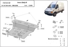 Ocelový kryt motoru Iveco Daily 3 (1999-2006)