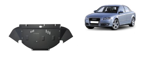 Ocelový kryt motoru Audi A4 B7 (2005-2008)