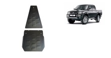 Ocelový kryt převodovky a reduktoru Mitsubishi L 200 (1998-2007)