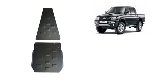 Ocelový kryt převodovky a reduktoru Mitsubishi L 200 (1998-2007)