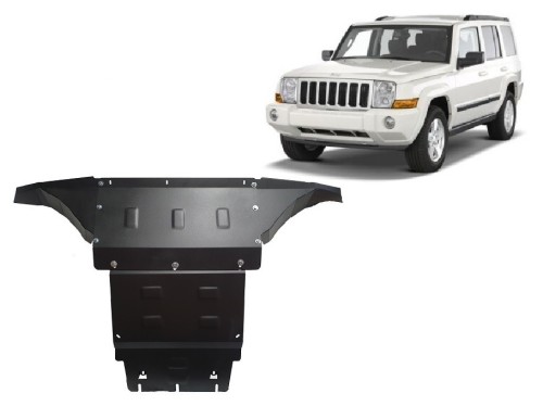 Stalowa Osłona pod silnik Jeep Commander (2005-2010)
