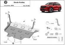 Ocelový kryt motoru Skoda Kodiaq (2016-2024)
